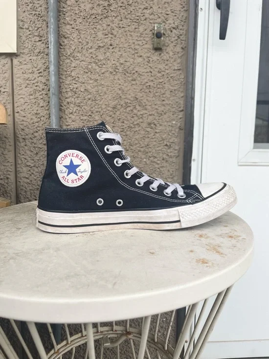 Converse All Star Chuck Taylor black high tops - Picture 2 of 8